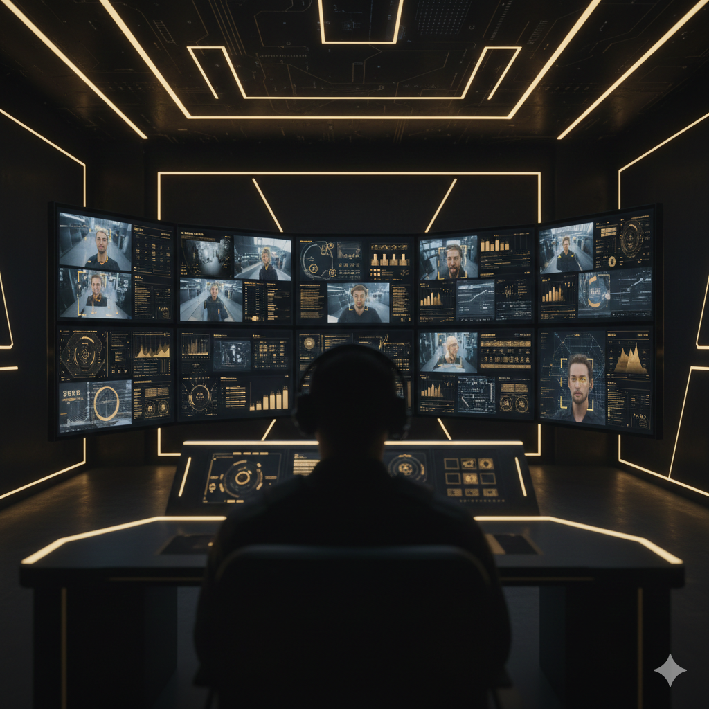 Surveillance control room